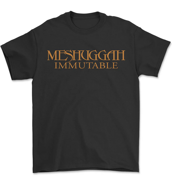 Meshuggah "Immutable Logo" T-Shirt