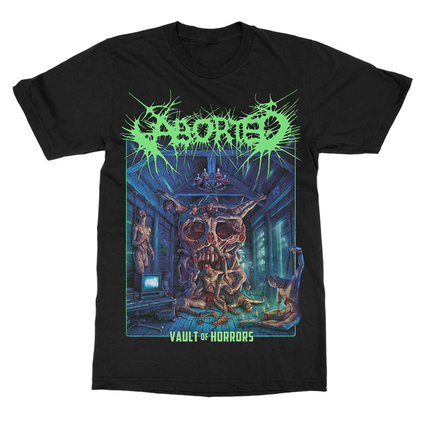 Aborted "Vault Of Horrors (Glow)" T-Shirt