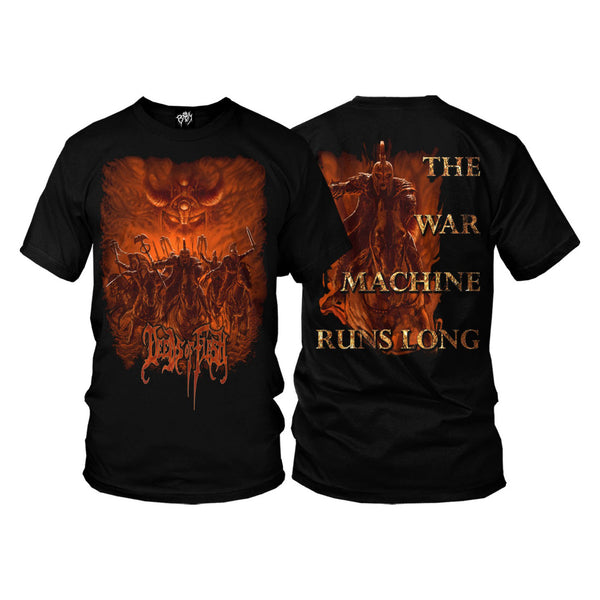 Deeds of Flesh "War Machine Runs Long" T-Shirt