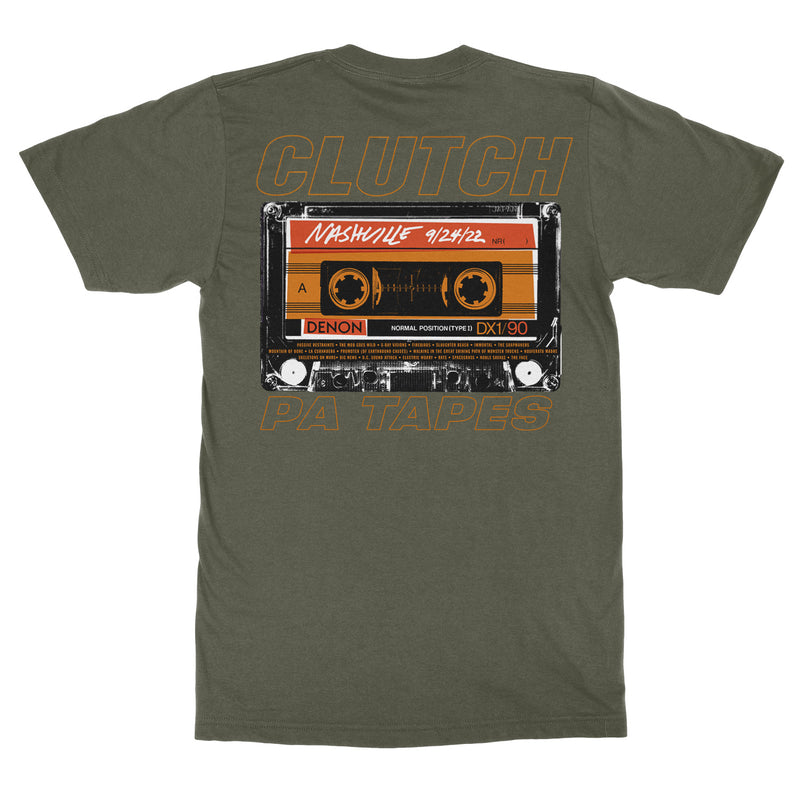 Clutch "Nashville PA Tapes" T-Shirt