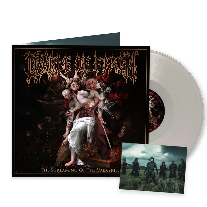 Cradle Of Filth "The Screaming of the Valkyries (Clear Vinyl)" 12"