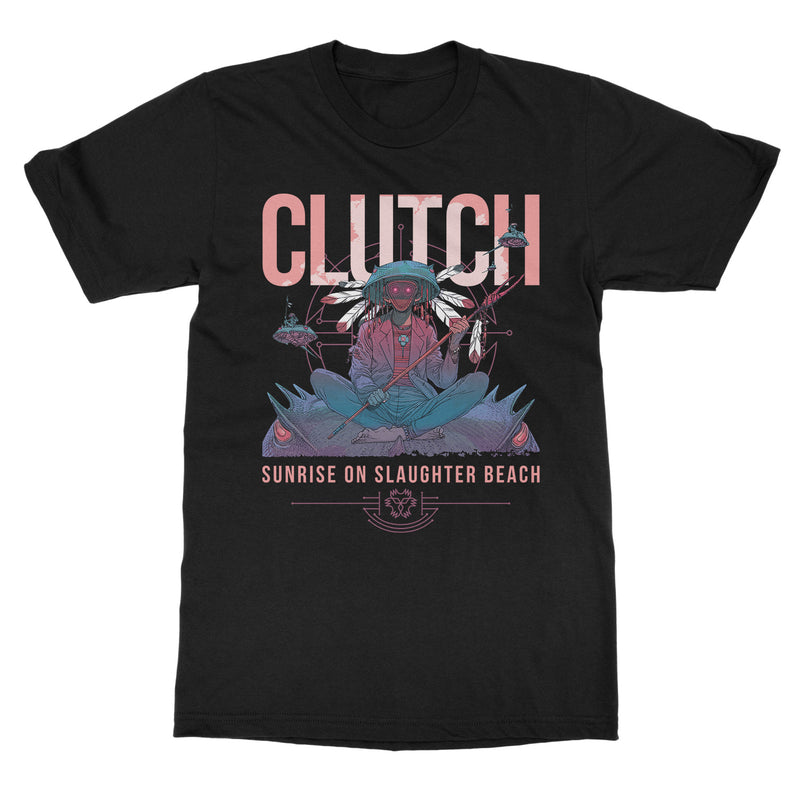 Clutch "Sunrise On Slaughter Beach" T-Shirt