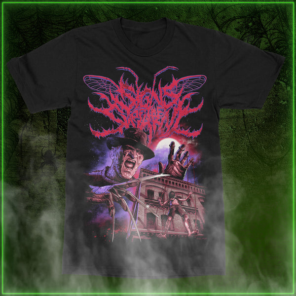 Signs of the Swarm "Nightmare on Pernicious Ave" T-Shirt