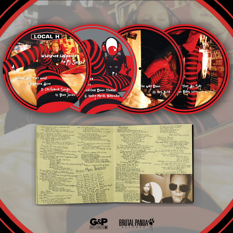 Local H "Whatever Happened To P.J. Soles? - 20th Anniversary Edition - Picture Disc" Limited Edition 2x12"