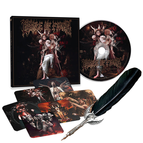 Cradle Of Filth "The Screaming of the Valkyries CD" Bundle