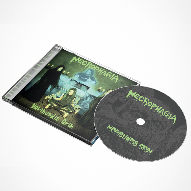 Necrophagia "Moribundis Grim" CD