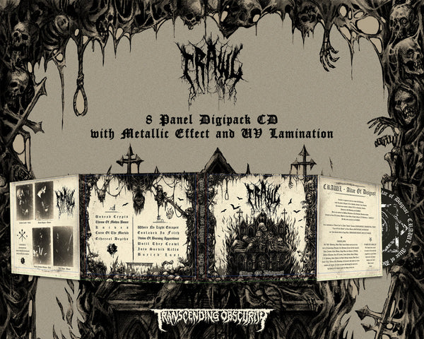 Crawl "Altar of Disgust" Hand-numbered Edition CD