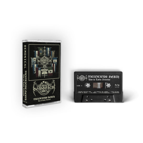 Demonical "Victorious Death - Live In Latin America" Collector's Edition Cassette