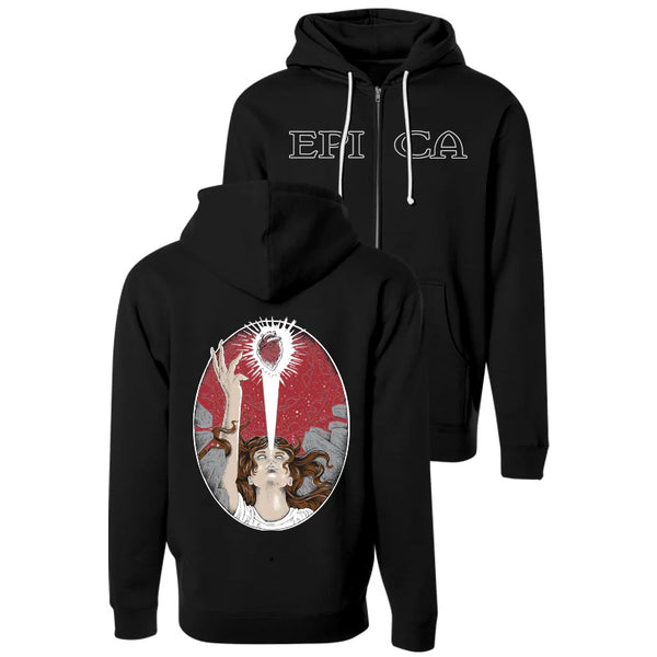 Epica "CODE OF LIFE ZIP-UP" Zip Hoodie