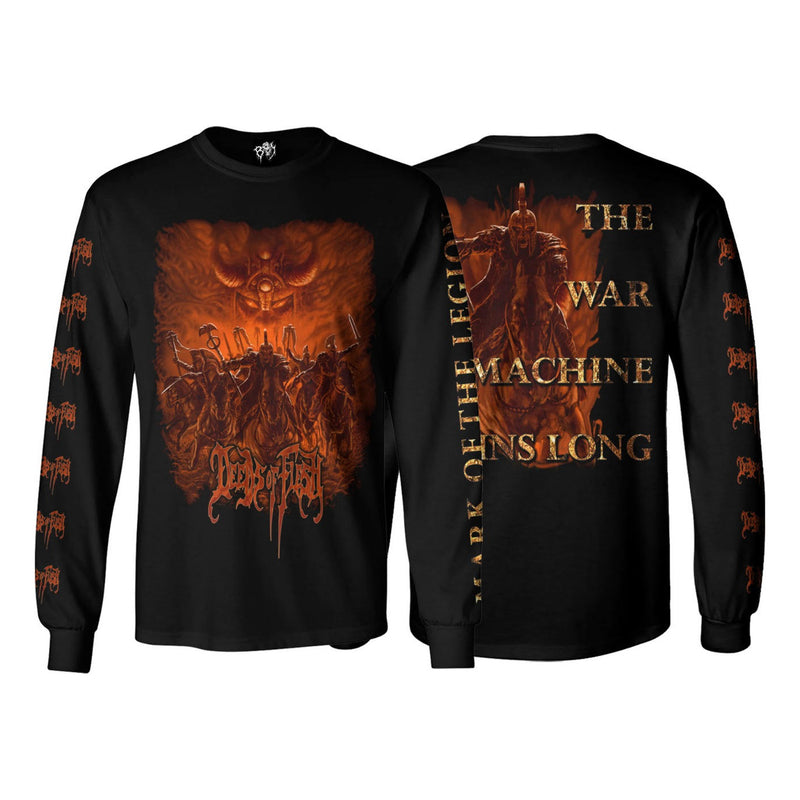 Deeds of Flesh "War Machine Runs Long" Longsleeve