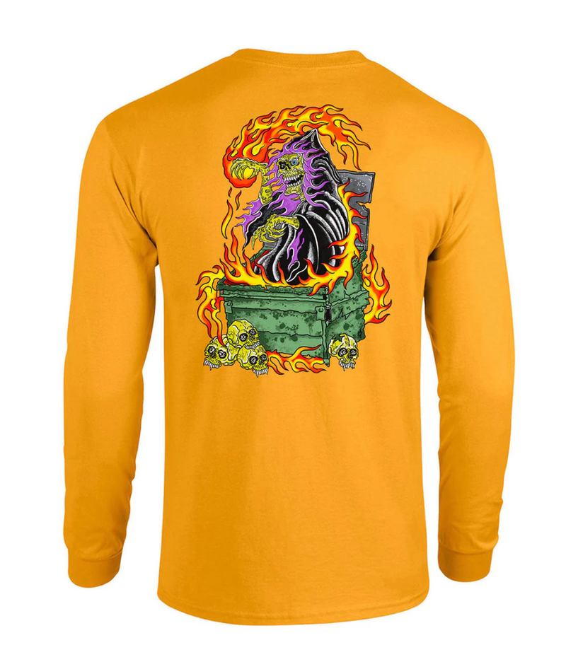 Municipal Waste "Dumpster Fire" Longsleeve