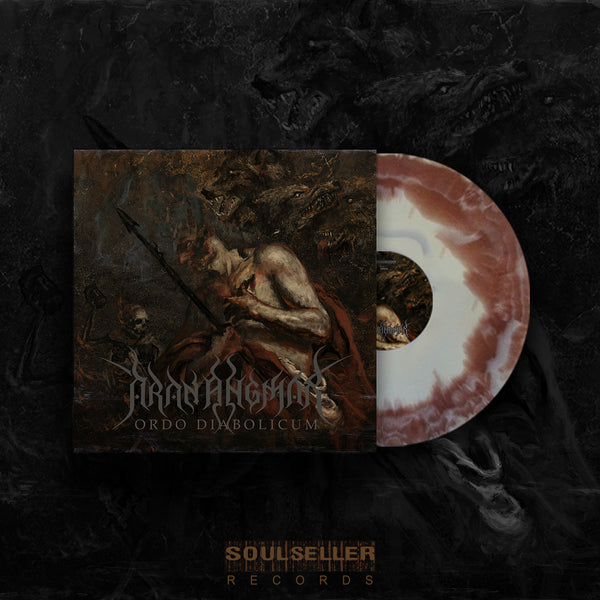 Aran Angmar "Ordo Diabolicum (Brown/white vinyl)" Limited Edition 12"