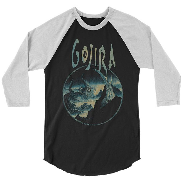 Gojira "Sea Creatures" Baseball Tee