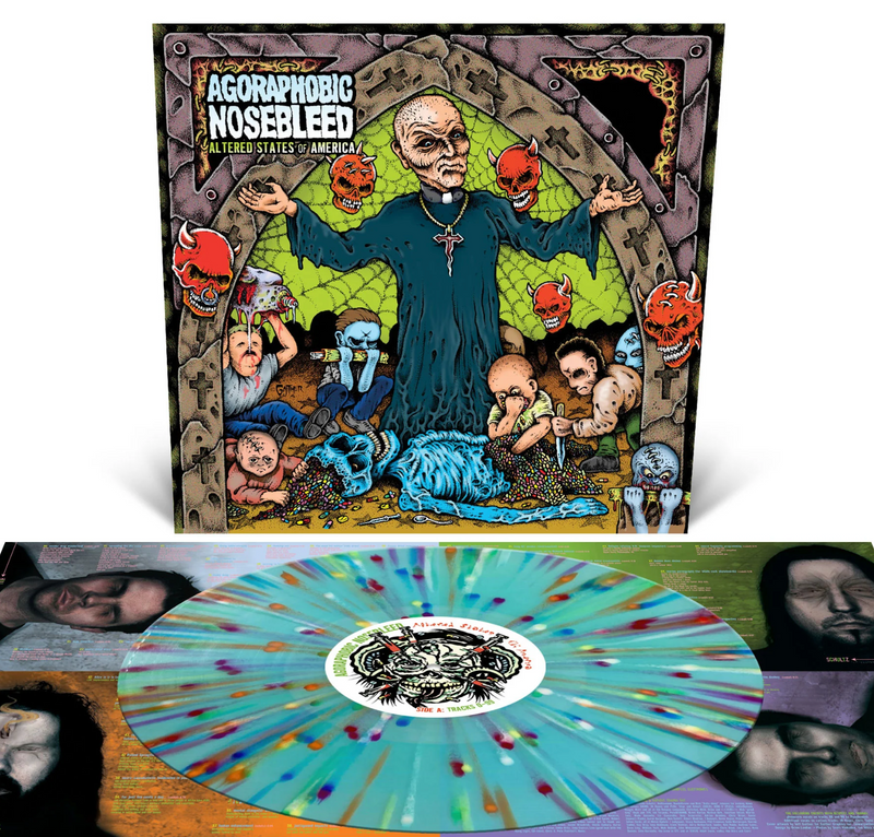 Agoraphobic Nosebleed "Altered States Of America" 12"