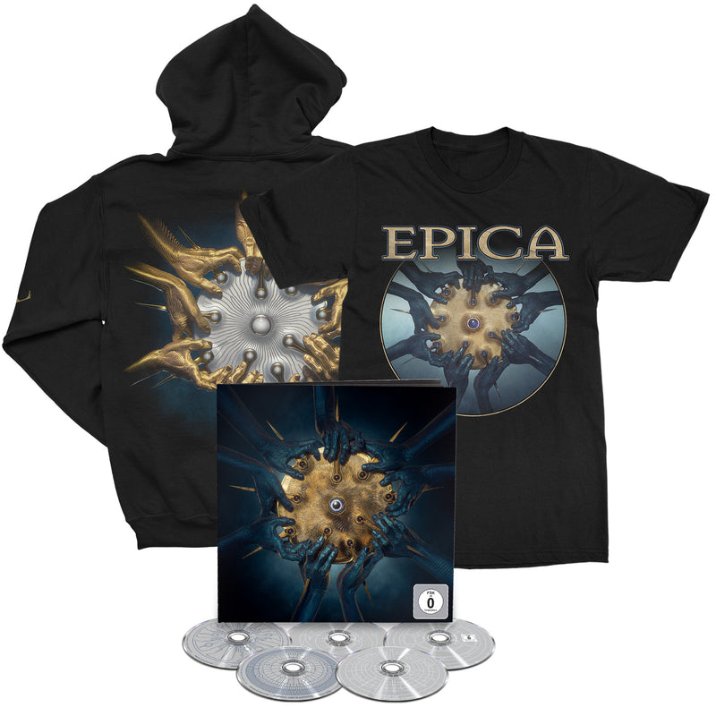 Epica "ASPIRAL TEE/ZIP-UP/EARBOOK BUNDLE" Bundle