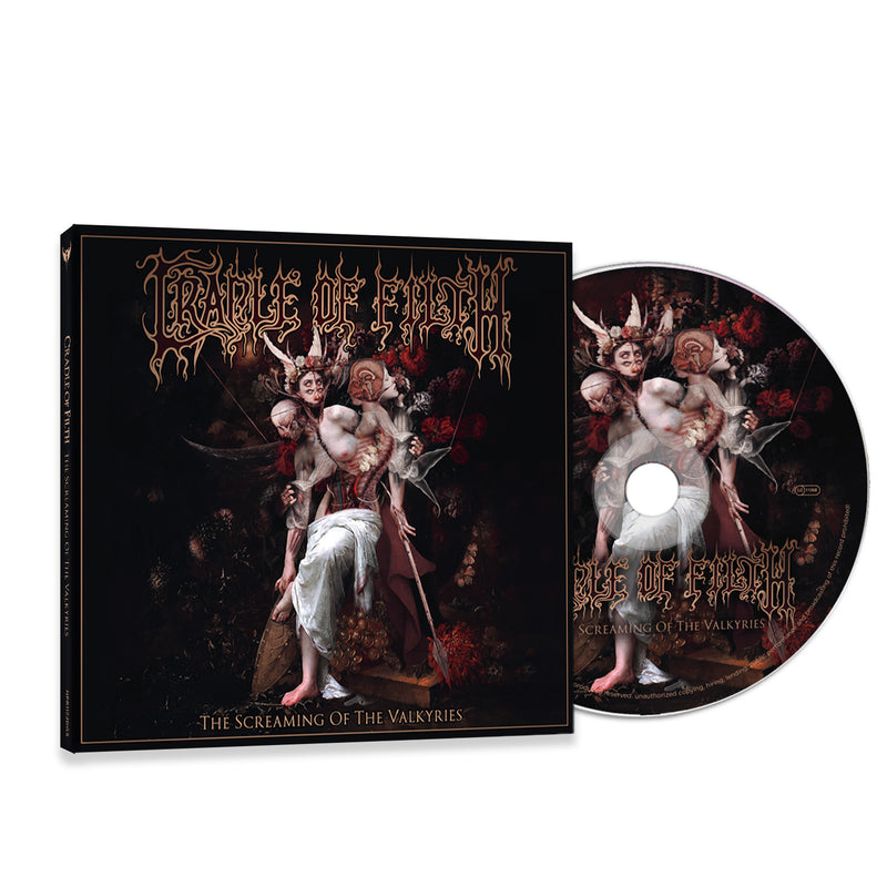 Cradle Of Filth "The Screaming of the Valkyries CD" Bundle