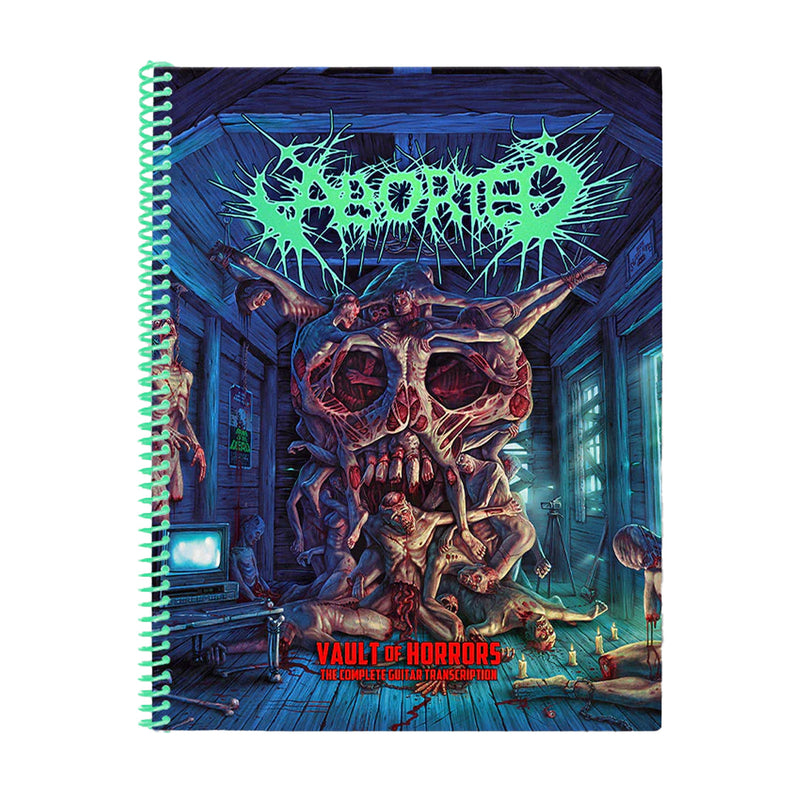 Aborted "Vault Of Horrors Tab Book" Paperback Book