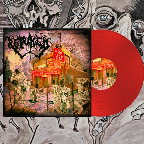 Repuked "Club Squirting Blood (Transparent red vinyl)" Limited Edition 12"