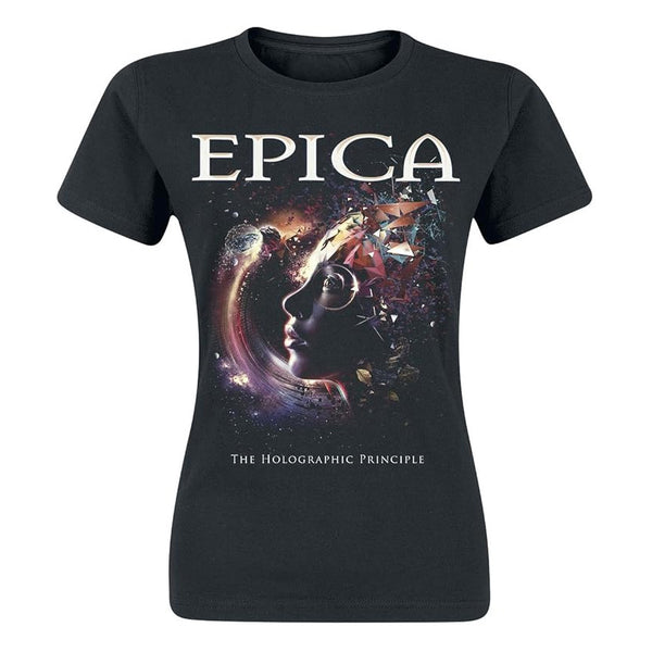 Epica "THE HOLOGRAPHIC PRINCIPAL LADIES' T-SHIRT" Girls T-shirt