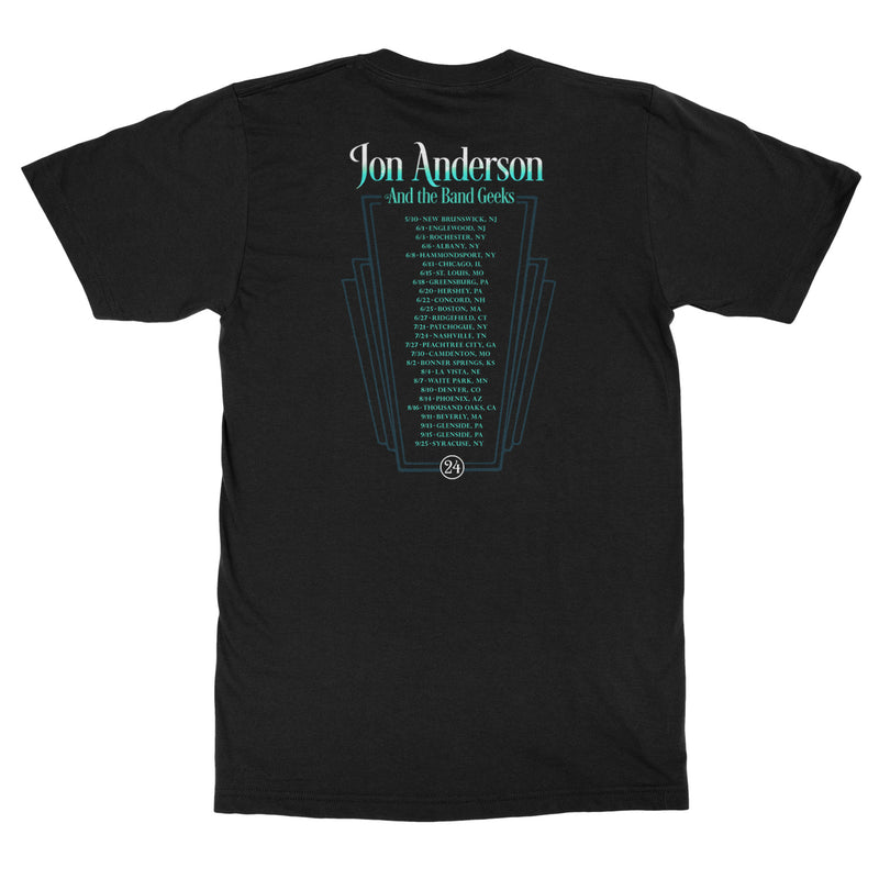 Jon Anderson "True (Green) 2024 Tour" T-Shirt