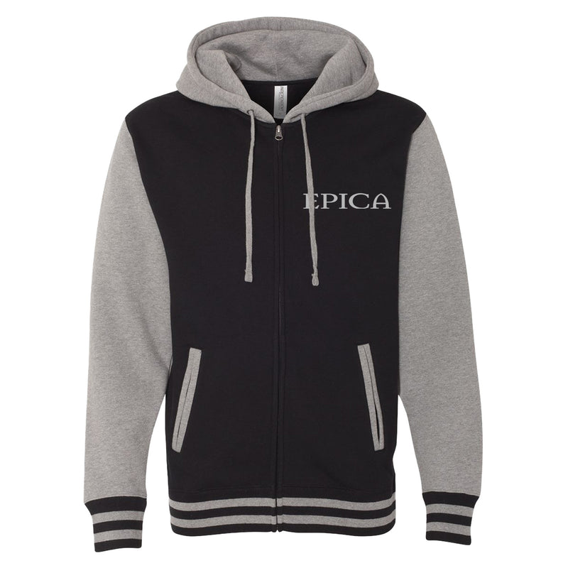 Epica "E LOGO VARSITY ZIP-UP" Zip Hoodie