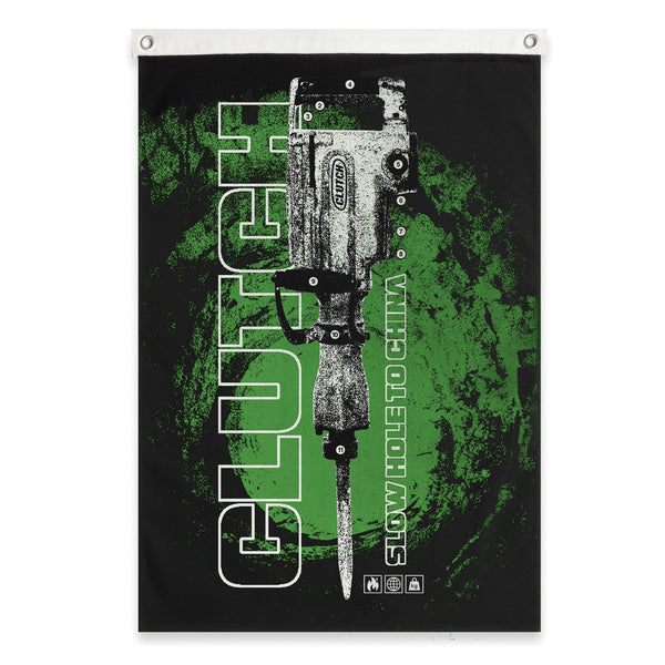 Clutch "Jackhammer Canvas Flag" Flag