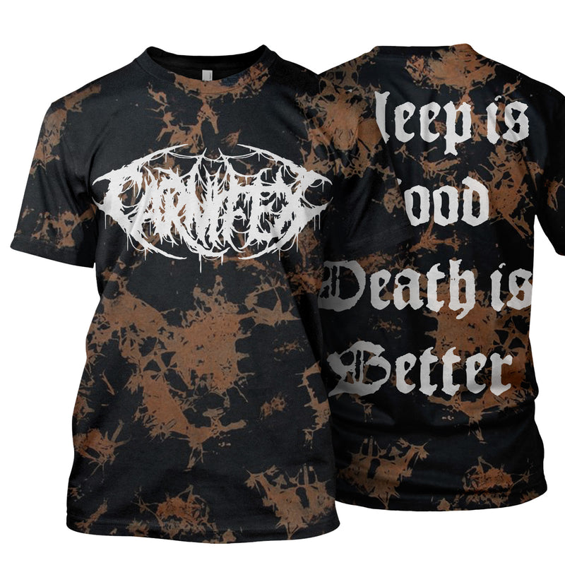 Carnifex "Sleep Is Good Bleached" T-Shirt