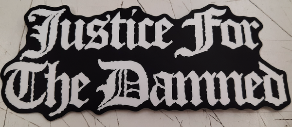 Justice For The Damned "Logo"