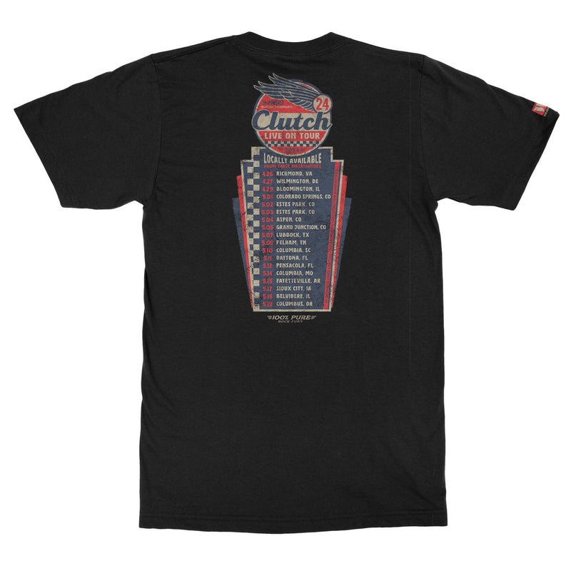 Clutch "New World Samurai Tour Tee" T-Shirt