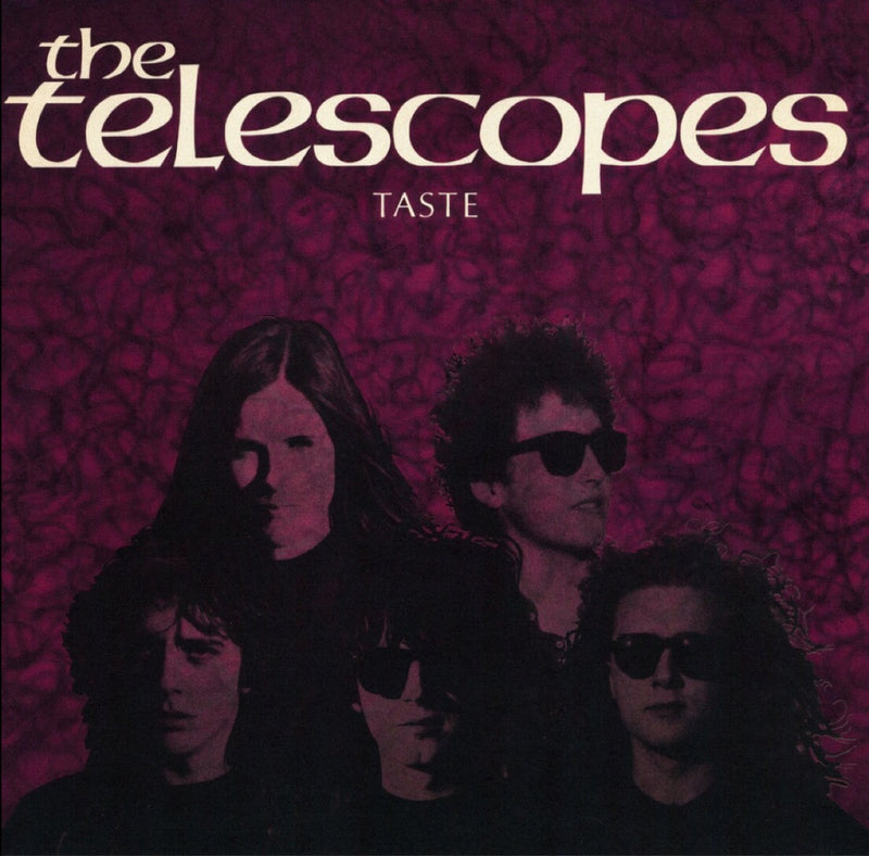 The Telescopes "The Telescopes - Taste - 180g Clear Purple Vinyl LP" 12"