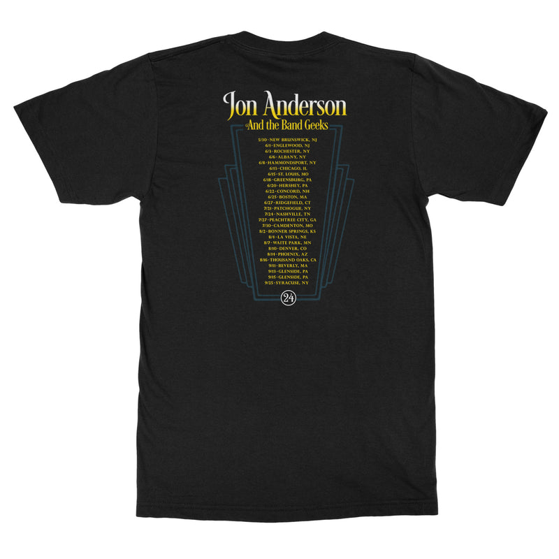 Jon Anderson "True (Red) 2024 Tour" T-Shirt