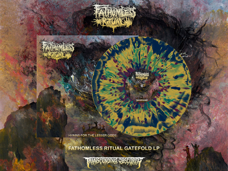 Fathomless Ritual "Hymns For The Lesser Gods" Hand-numbered Edition 12"