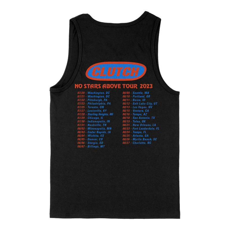 Clutch "No Stars Above 2023 Tour Classic Logo" Tank Top