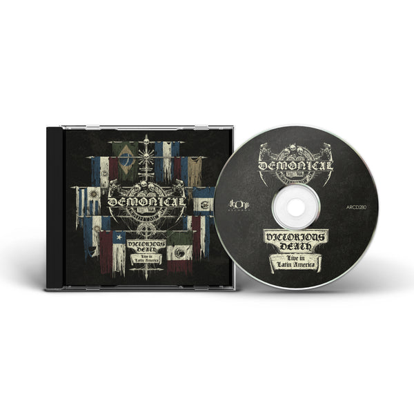 Demonical "Victorious Death - Live In Latin America" Collector's Edition CD