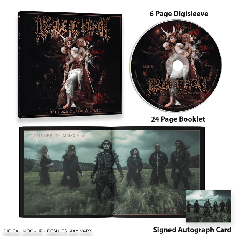 Cradle Of Filth "The Screaming of the Valkyries" CD