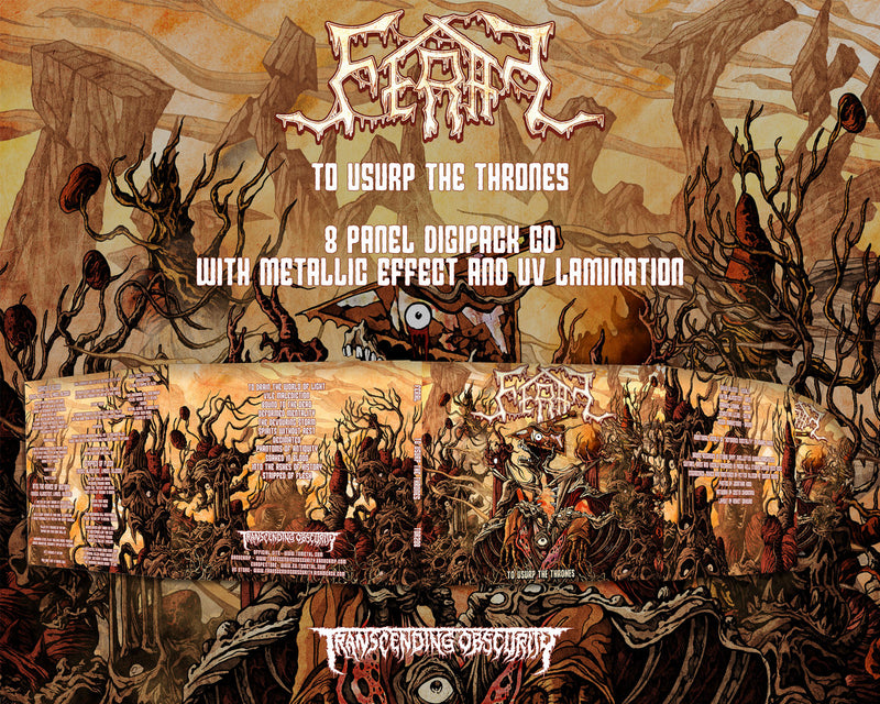 Feral "To Usurp The Thrones" Hand-numbered Edition CD