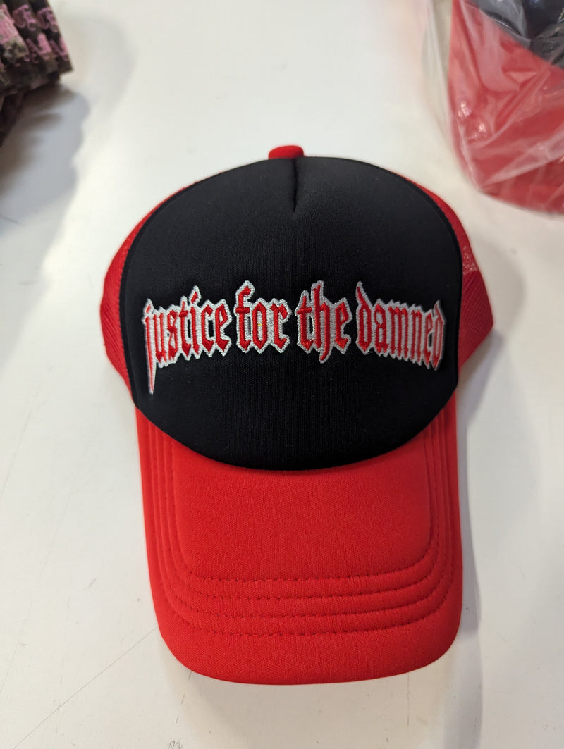 Justice For The Damned "Logo Trucker" Hat