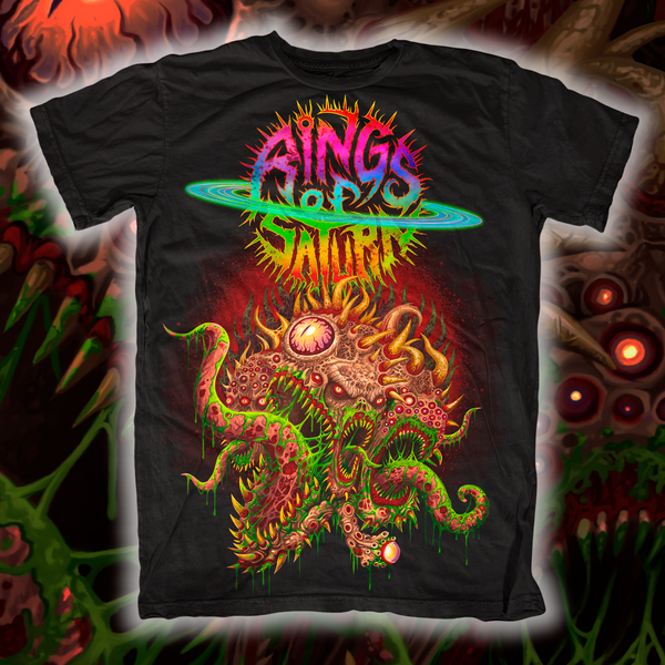 Rings of Saturn "Biotic Chaos" T-Shirt