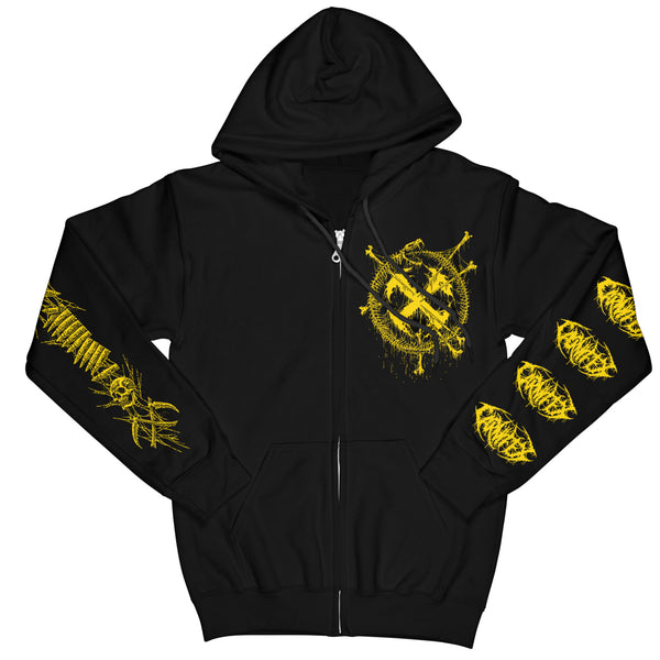 Carnifex "Skull Bullet" Zip Hoodie