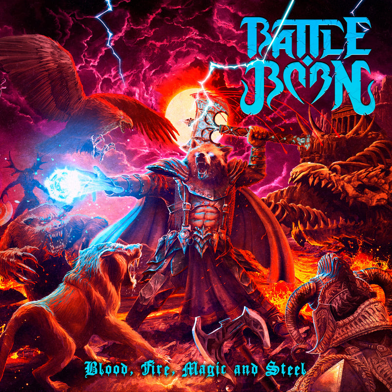 Battle Born "Blood, Fire, Magic and Steel" CD