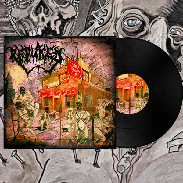 Repuked "Club Squirting Blood (Black vinyl)" Limited Edition 12"