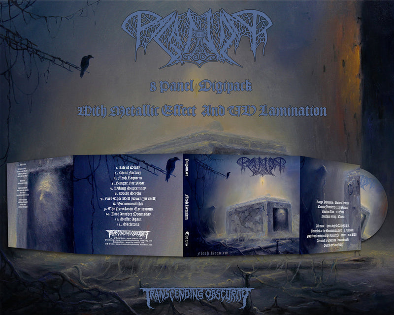 Paganizer "Flesh Requiem" Hand-numbered Edition CD