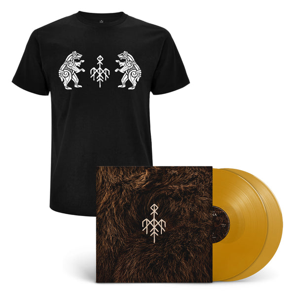 Wardruna "Birna 2LP Amber & T-Shirt" Bundle