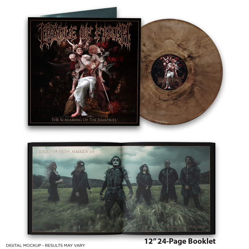 Cradle Of Filth "The Screaming of the Valkyries (Smoke Vinyl)" 12"