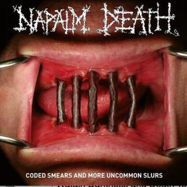 Napalm Death "Coded Smears and Uncommon Slurs" CD