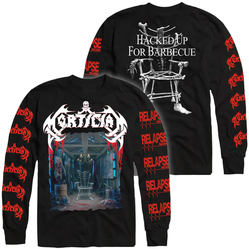 Mortician "Hacked Up For Barbecue" Longsleeve