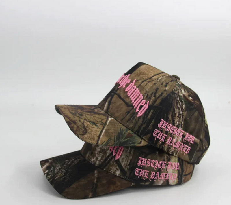 Justice For The Damned "Logo Camo" Hat