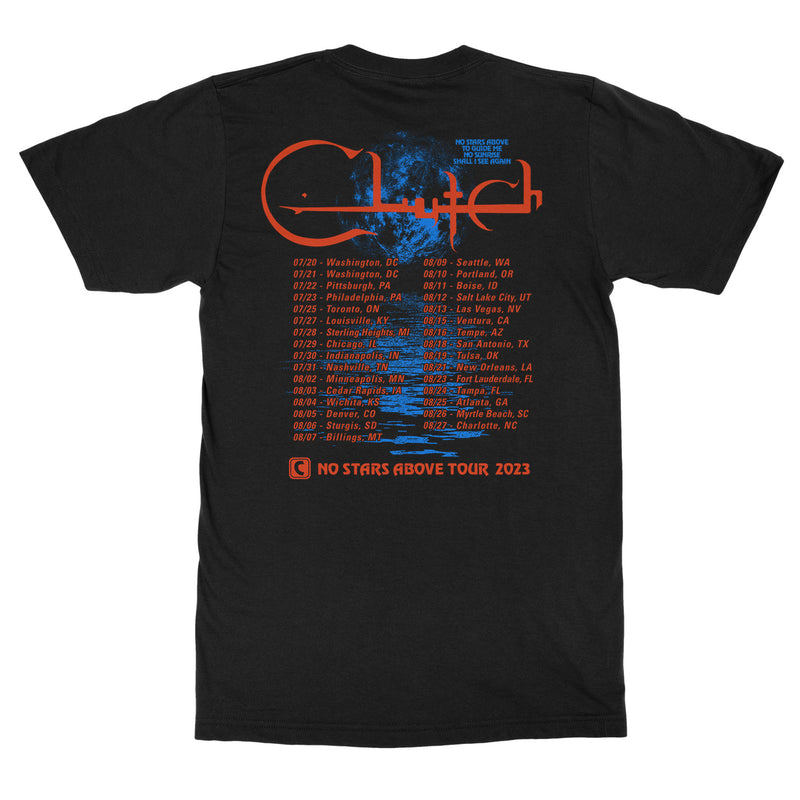 Clutch "No Stars Above 2023 Tour Leg 2" T-Shirt