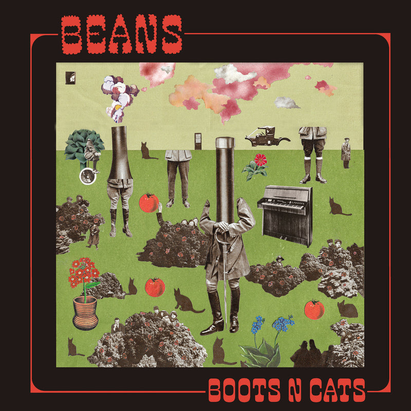 Beans "Beans - Boots N Cats - 180g Clear Red Vinyl LP" 12"