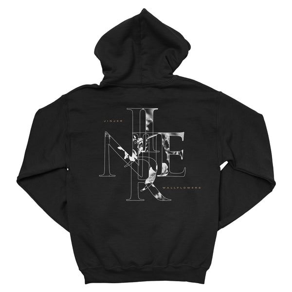 Jinjer "Wallflowers Emblem" Zip Hoodie